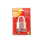 Heavy Duty 60mm Security Steel Shackle Padlock+4 Keys Extra Safety Shed Garage - T0730