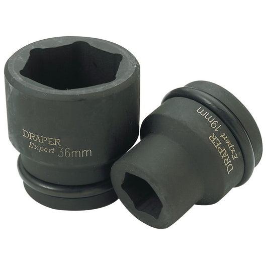 Draper Expert 19mm 3/4" Sq. Dr. Hi-Torq 6 Point Impact Socket - 28660