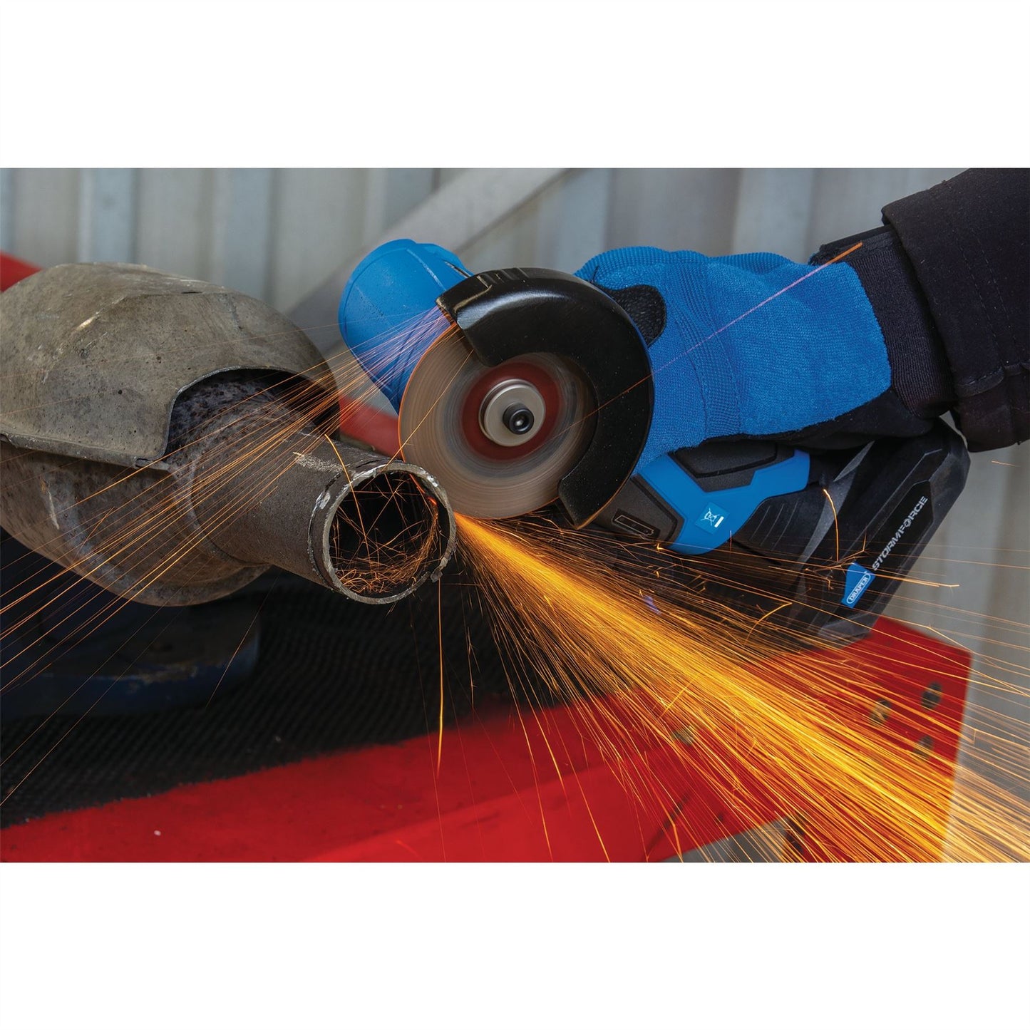 Draper Stormforce 10.8V Angle Grinder Cut Off Tool 76mm 18500RPM - Bare Unit - 98437