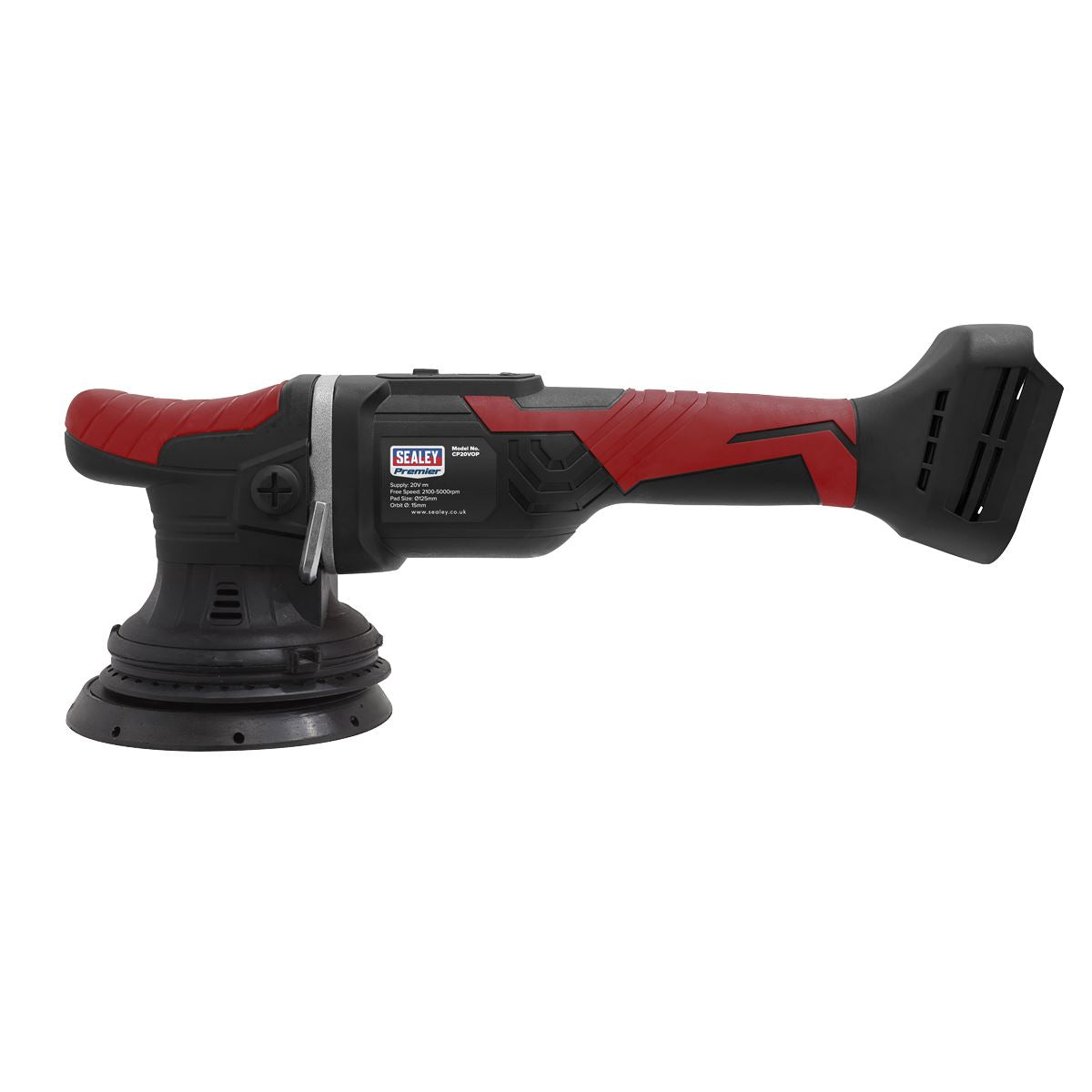 Sealey Cordless Orbital Polisher 125mm 20V Li-ion - Body Only CP20VOP