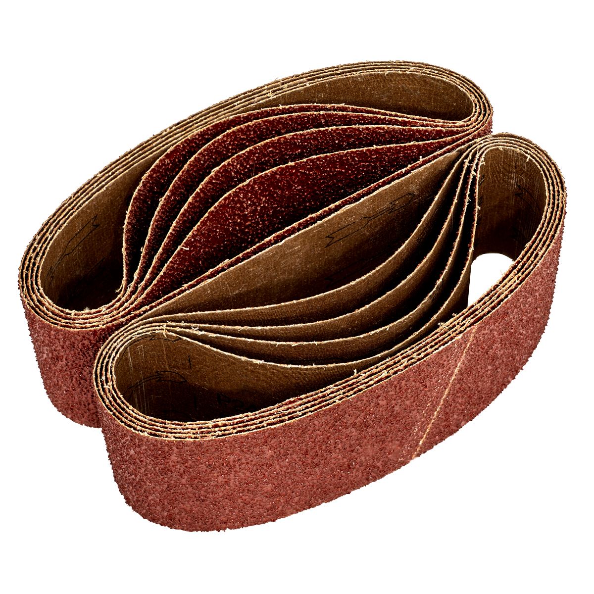 Sealey Sanding Belt 75 x 533mm 40Grit - Pack of 10 WSB5340