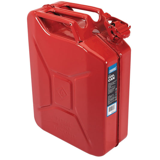 Draper 20L Steel Fuel Can (Red) SFC20L-RED/C - 07568