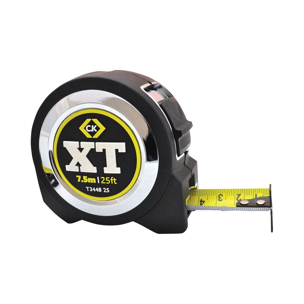 CK Tools XT Tape Measure 7.5m / 25ft T3448 25