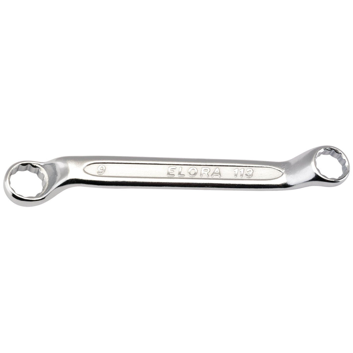 Draper 8mm x 9mm Elora Midget Deep Crank Metric Ring Spanner - 02612