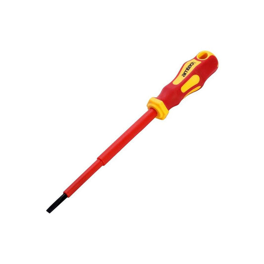 Amtech 3.5mm x 100mm slotted VDE 1000V electrical screwdriver - L0657