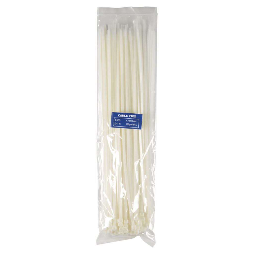 Fixapart 100x Cable Ties 0.36 m White - CTS 13