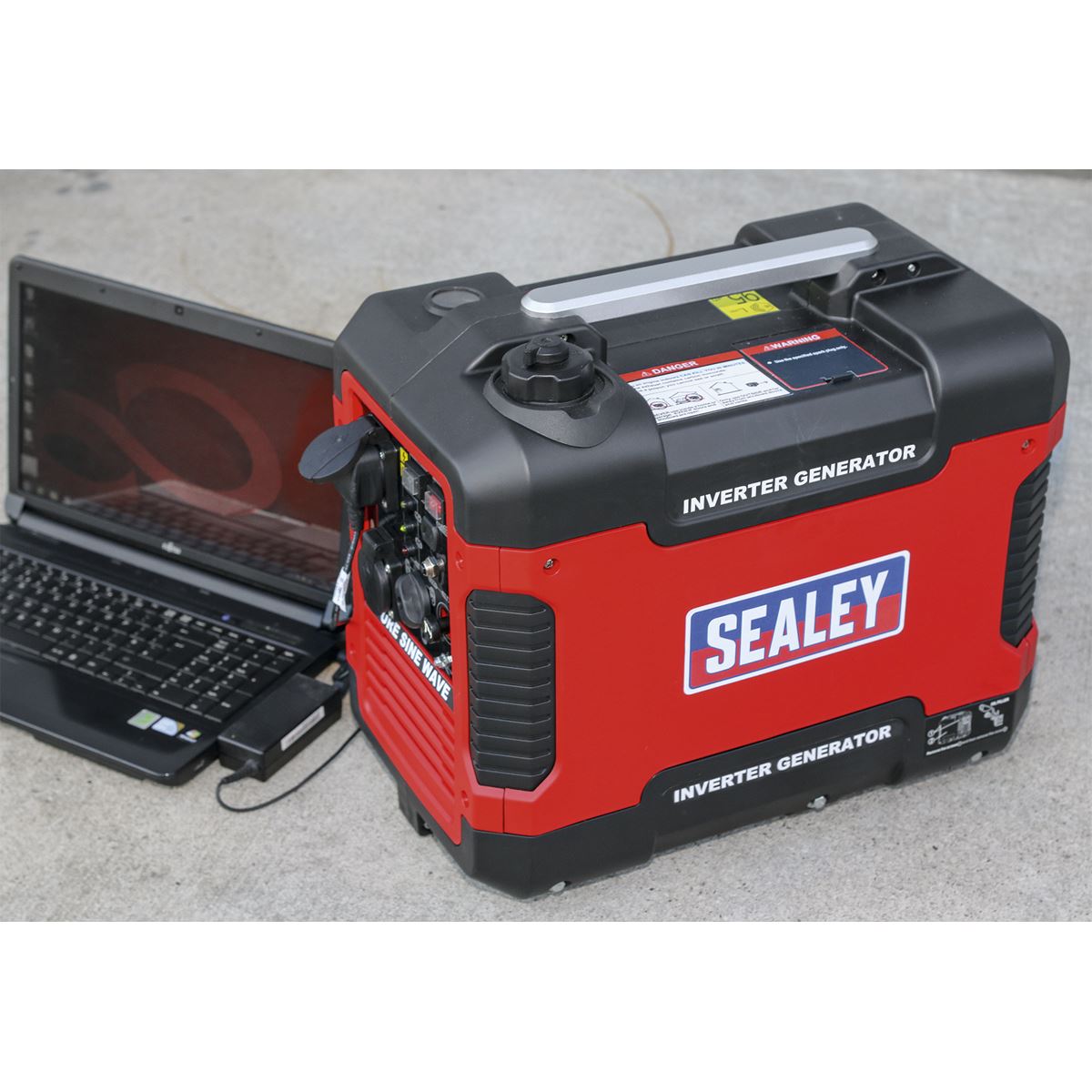 Sealey Inverter Generator 2000W 230V 4-Stroke Engine G2000I