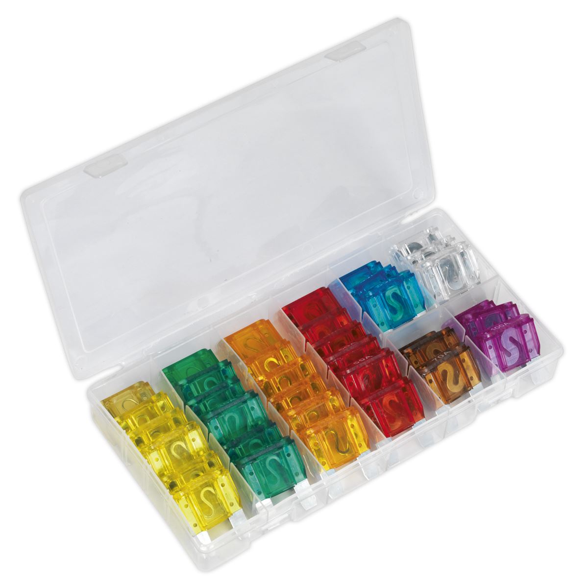 Sealey Automotive MAXI Blade Fuse Assortment 36pc BCF36