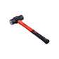 4Lb Fibreglass Sledge Club Lump Hammer Fibre Glass Shaft Rubbergrip Handle 1.8Kg - A2125