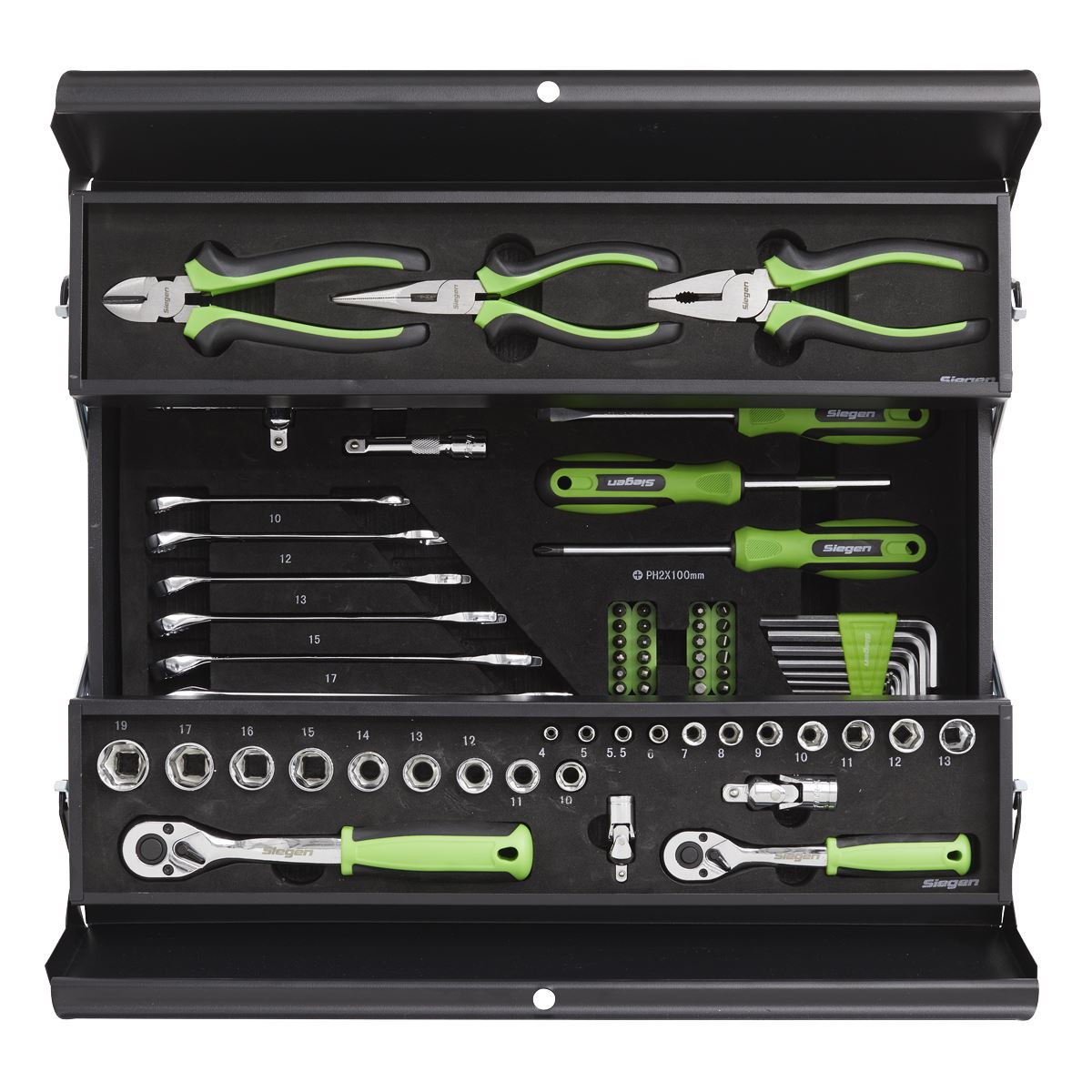 Sealey Cantilever Toolbox with Tool Kit 70pc S01215