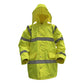 Sealey Hi-Vis Yellow Motorway Jacket with Quilted Lining - Large 806L