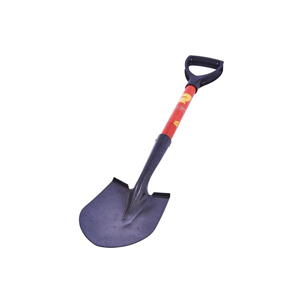 28" Pointed Shovel Fibreglass Handle Gardening Planting Garden Digging - U1860