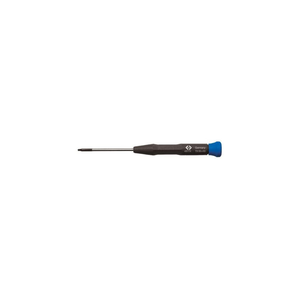 CK Tools Precision Screwdriver TX08x60mm T4877X 08