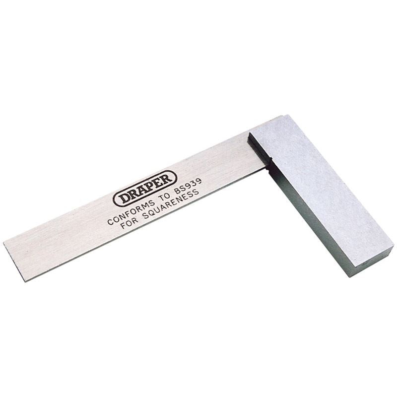 Draper 1x 150mm Engineers Precision Square Garage Professional Standard Tool - 34065