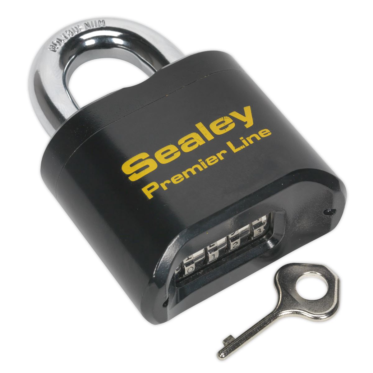 Sealey Steel Body Combination Padlock 62mm PL603