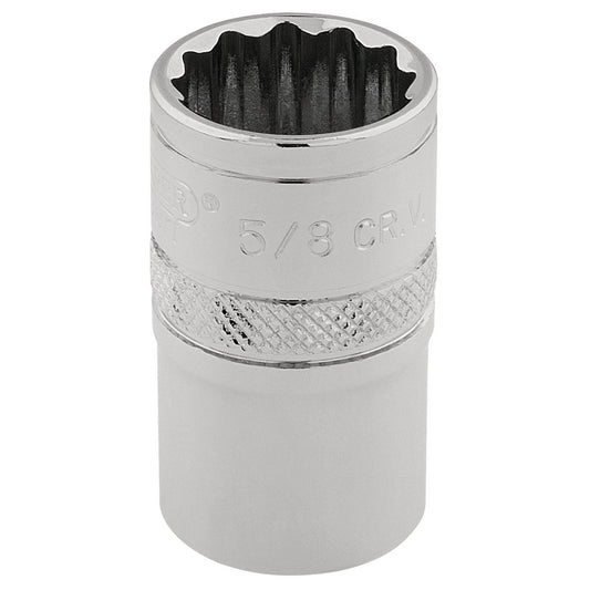 Draper Expert Quality 3/8" Square Drive Hi-Torq 12 Point Socket - 5/8" - 49459