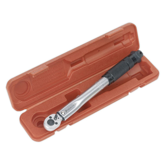 Sealey Torque Wrench Micrometer Style 3/8"Sq Drive 2-24Nm STW1012