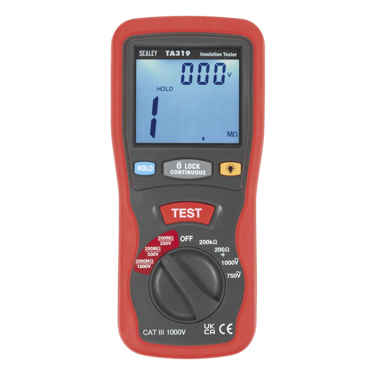 Sealey Digital Insulation Tester TA319