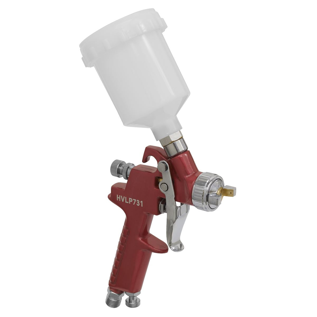 Sealey HVLP Gravity Feed Touch-Up Spray Gun 0.8mm Set-Up HVLP731