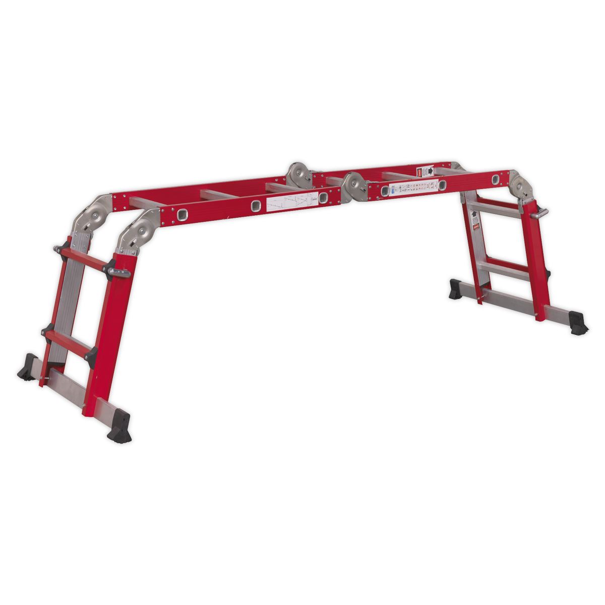 Sealey Aluminium Multipurpose Ladder EN 131 Adjustable Height AFPL2