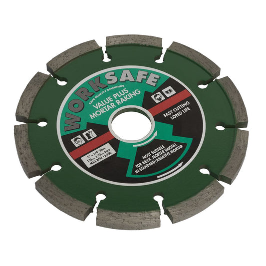 Sealey Value Plus Diamond Blade 125 x 22mm WDVP125