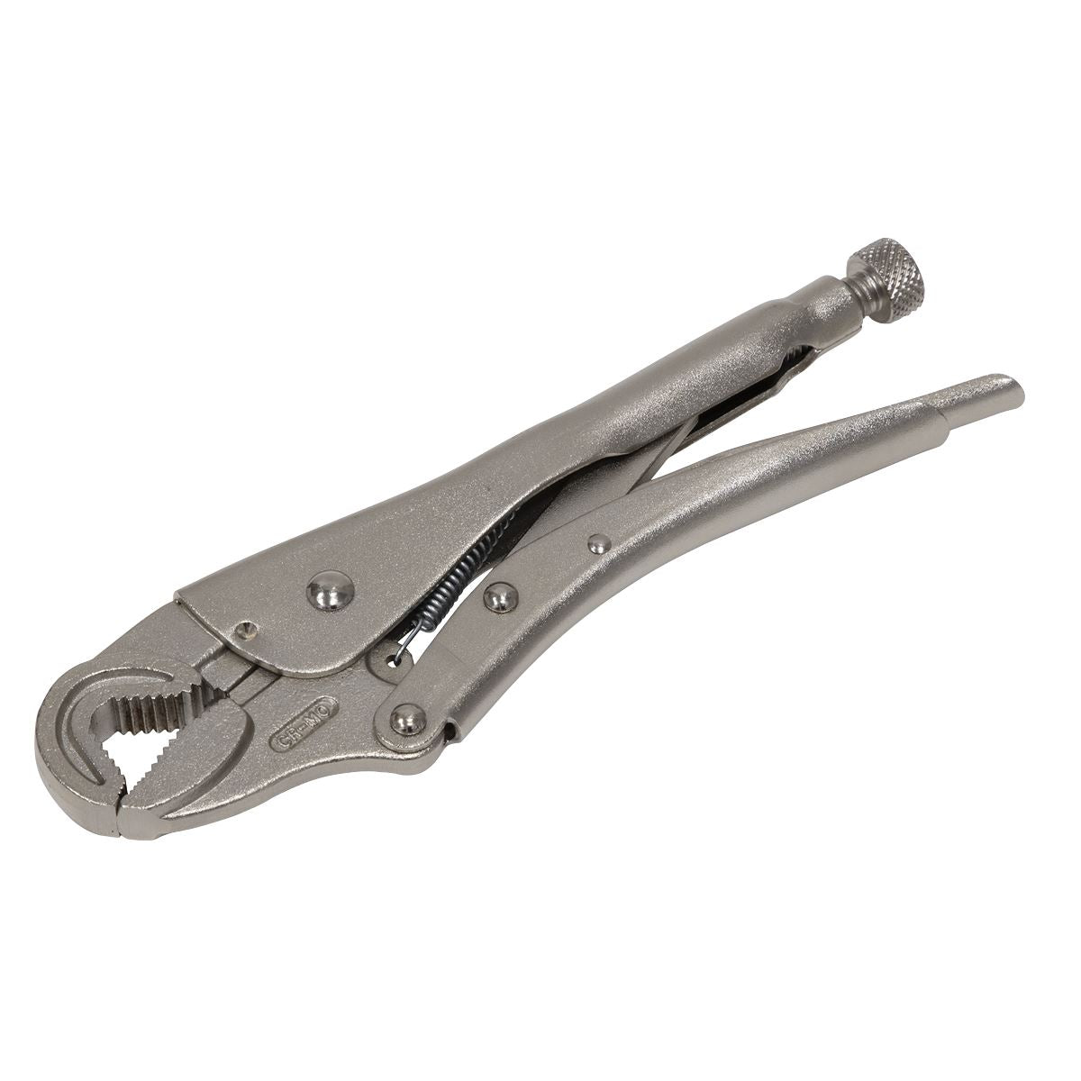 Sealey Locking Pliers Round Jaws 235mm 0-50mm Capacity AK6872