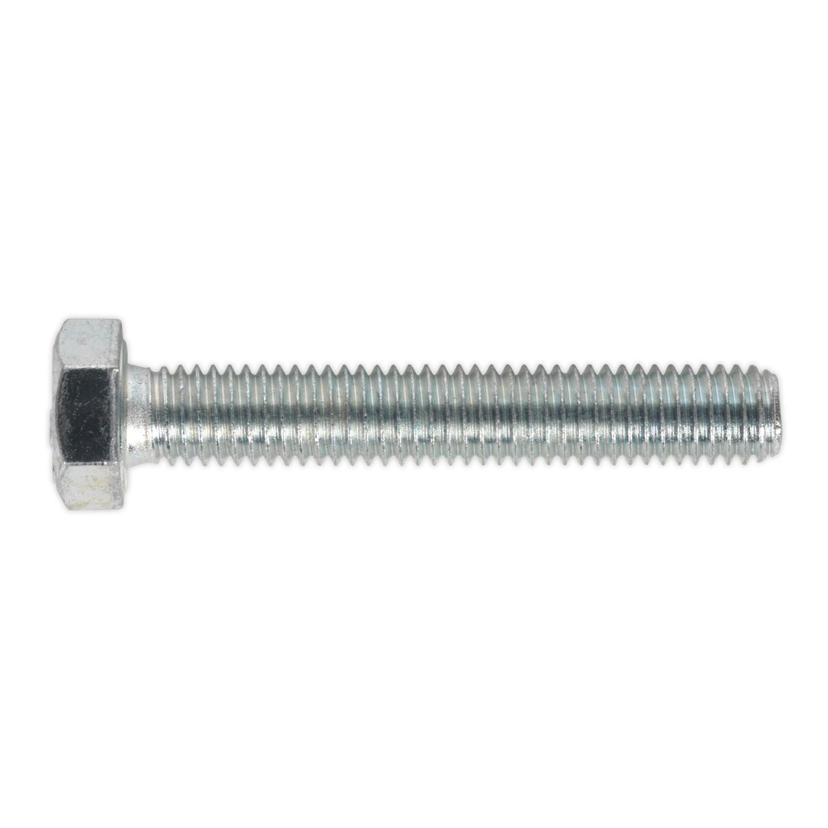 Sealey HT Setscrew M8 x 50mm 8.8 Zinc Pack of 50 SS850