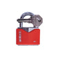 Amtech 40mm Rhombic Chrome Plated Iron Padlock Lock Shed/Garage/Workshop/Gate - T0704