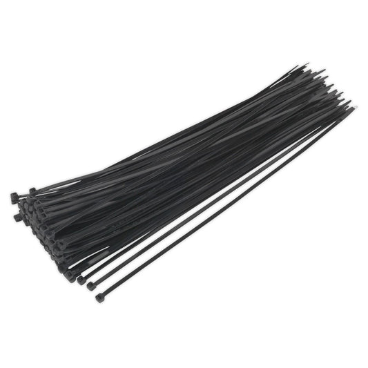 Sealey Cable Tie 380 x 4.4mm Black Pack of 100 CT38048P100