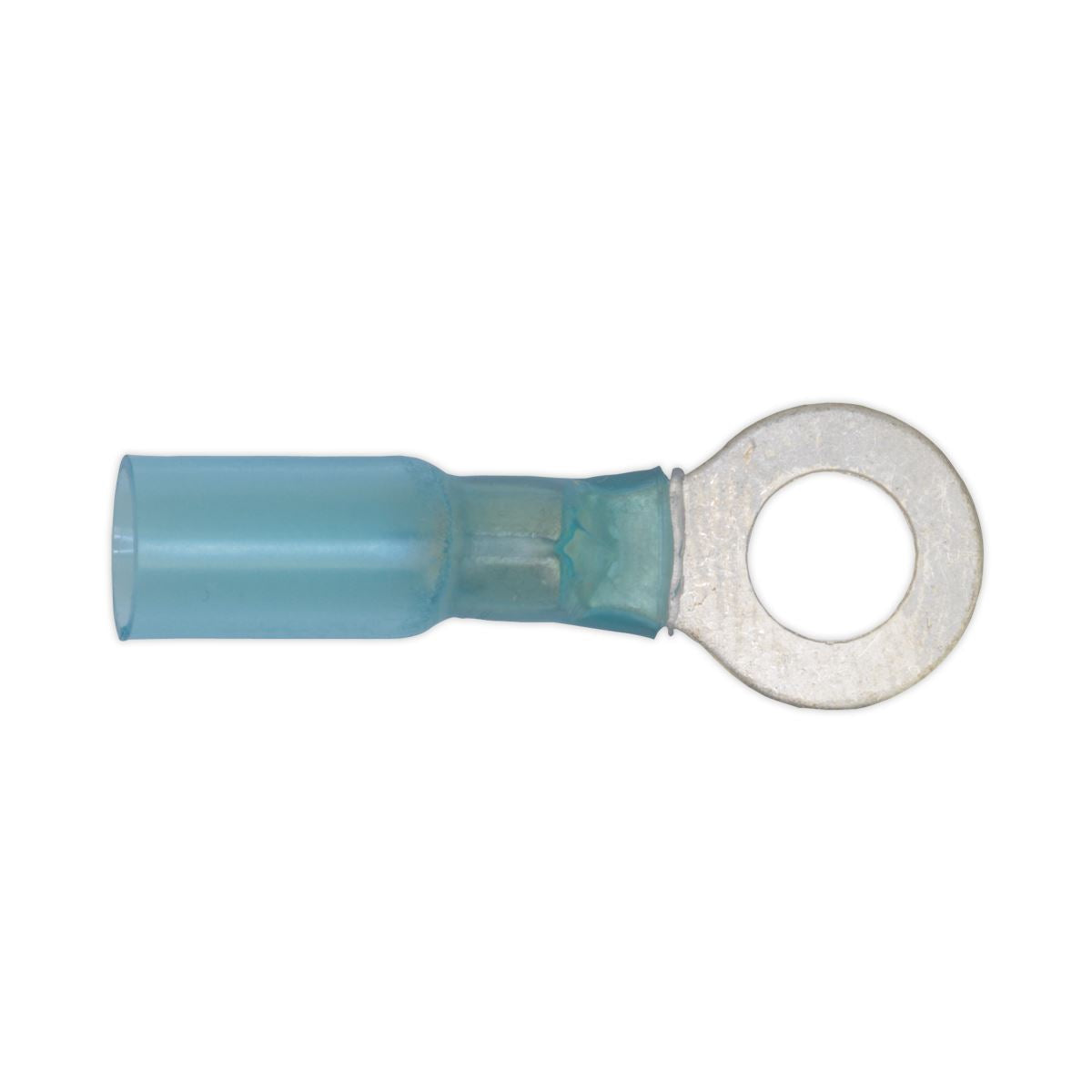 Sealey Heat Shrink Ring Terminal 8.4mm Blue Pack of 25 BTSR2584