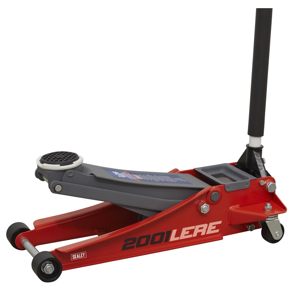 Sealey Trolley Jack 2.25 tonne Low Entry Rocket Lift Red 2001LERE