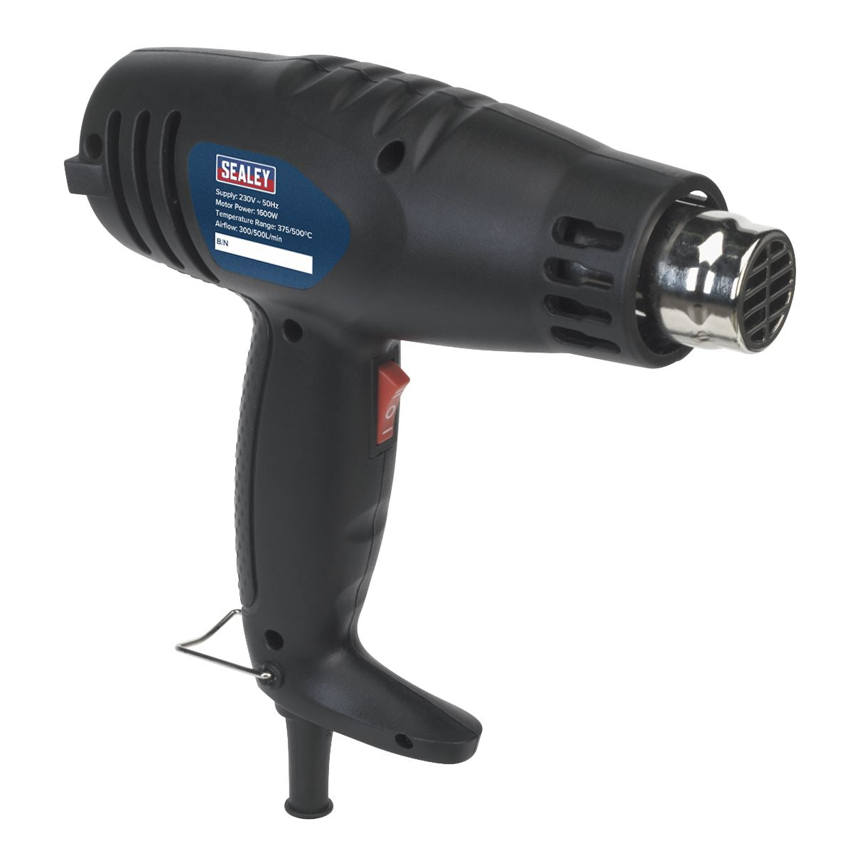 Sealey Hot Air Gun 1600W 2-Speed 375C/500C HS105