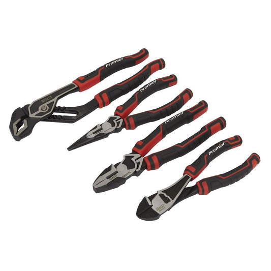 Sealey Pliers Set High Leverage 4pc AK8378