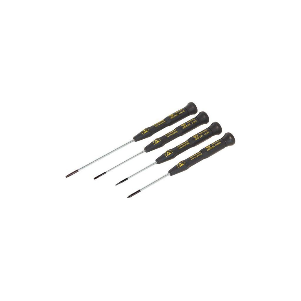 CK Tools Precision Screwdriver Slotted/PH Set Of 4 T4884X