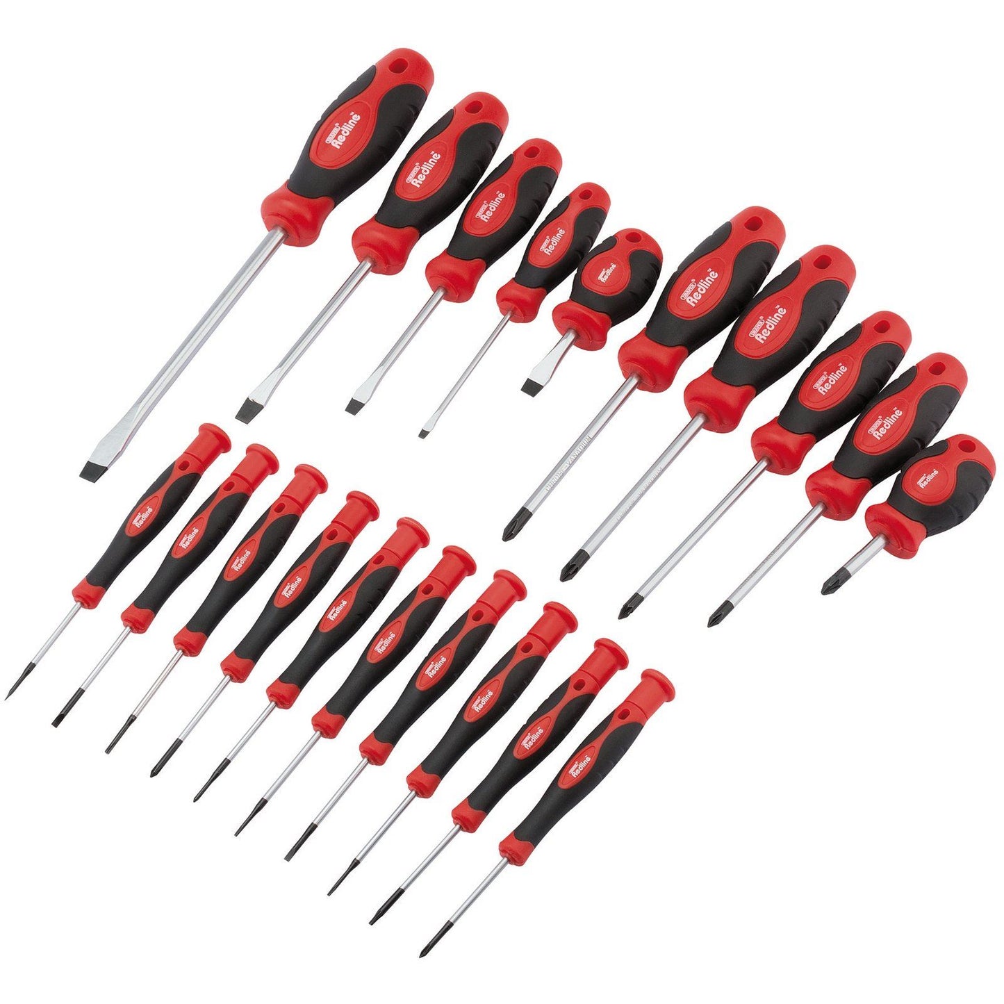 1x 20 Piece Draper Soft Grip Screwdriver Set - 80920