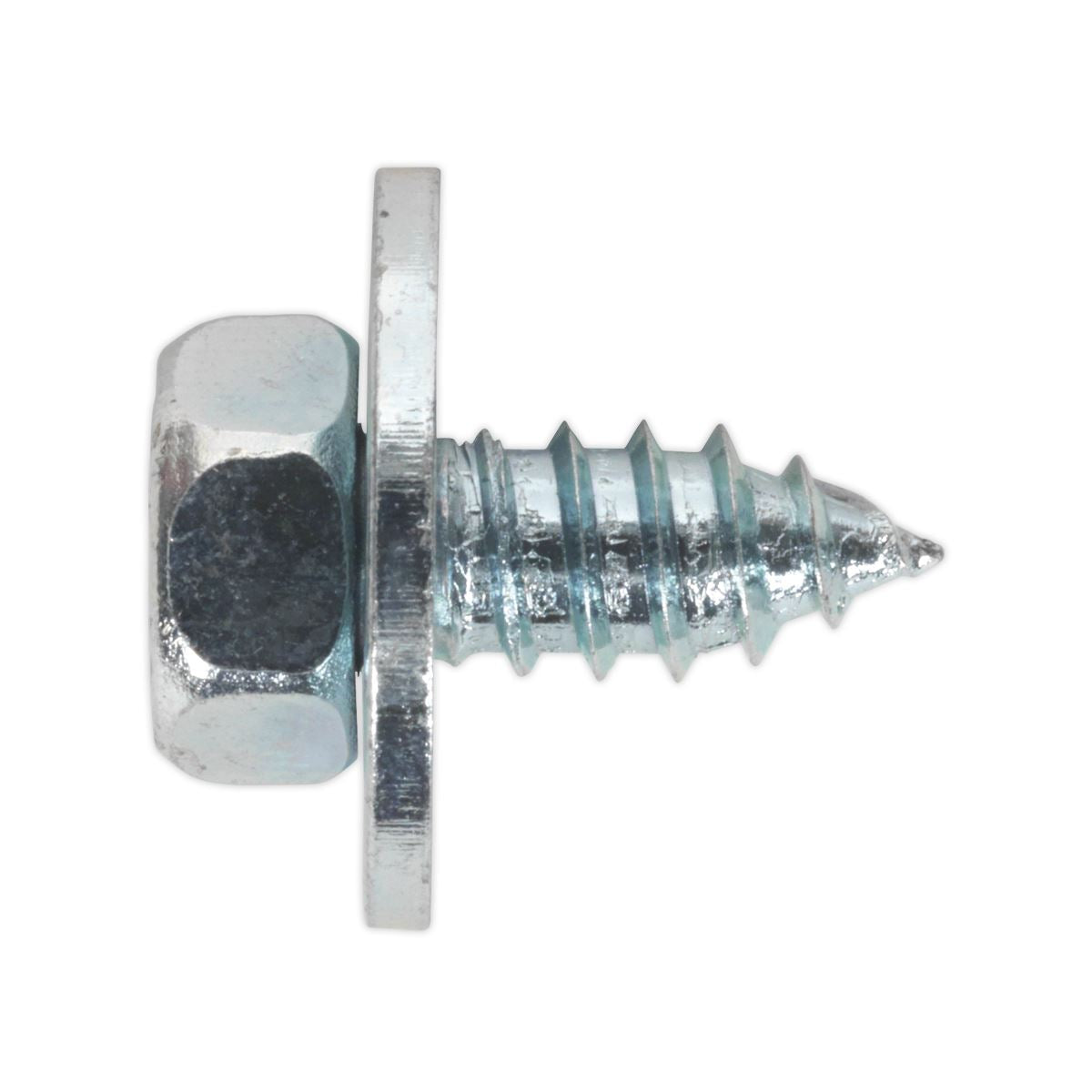 Sealey Acme Screw with Captive Washer M14 x 1/2" Zinc Pack of 100 ASW141