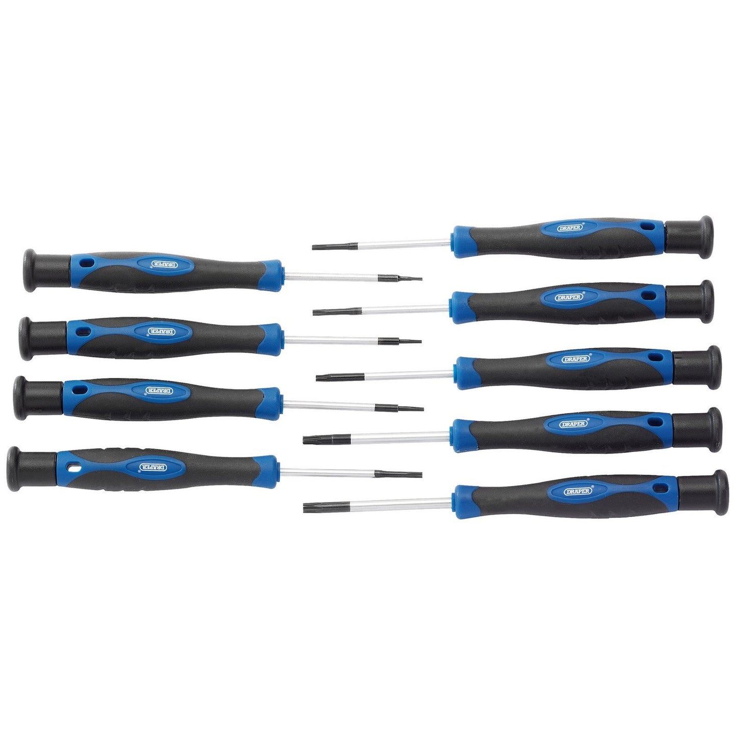 Draper Plain Slot 3.2mm * 75mm Screwdriver Set Soft grip Handle Screwdriver - 28117