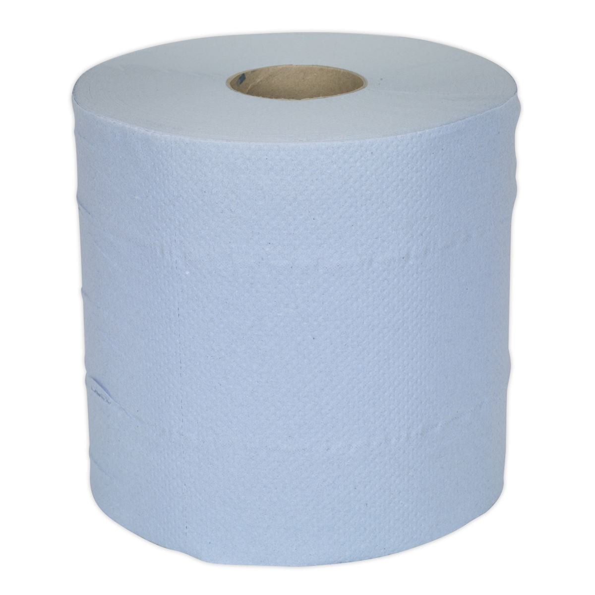 Sealey Paper Roll Blue 2-Ply Embossed 150m Pack of 6 BLU150