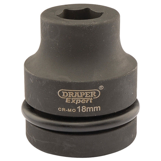 Draper Expert Expert 18mm 1" Square Drive Hi-Torq 6 Point Impact Socket - 05099