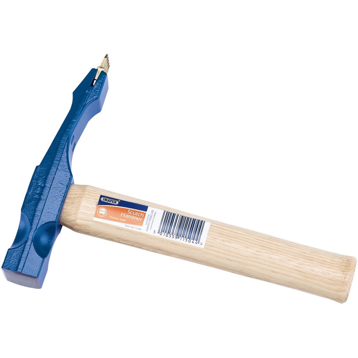 Draper 11504 BSH Brick Scutch Hammer Hickory Wooden Shaft with 1 Scutch