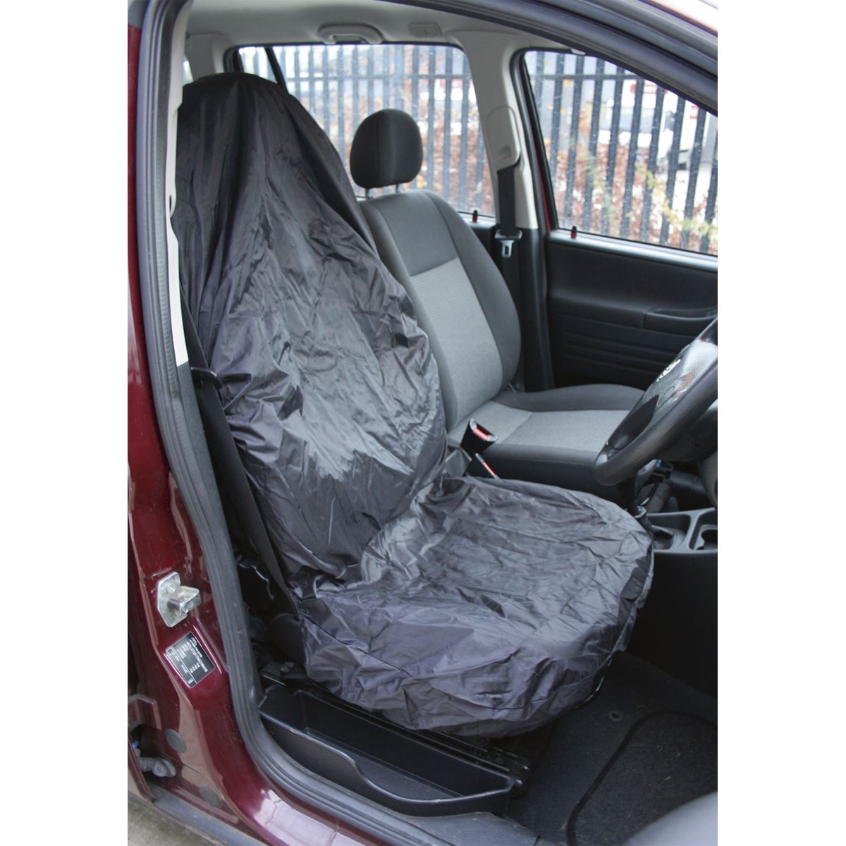 Sealey Front Seat Protector Set 2pc Lightweight CSC5