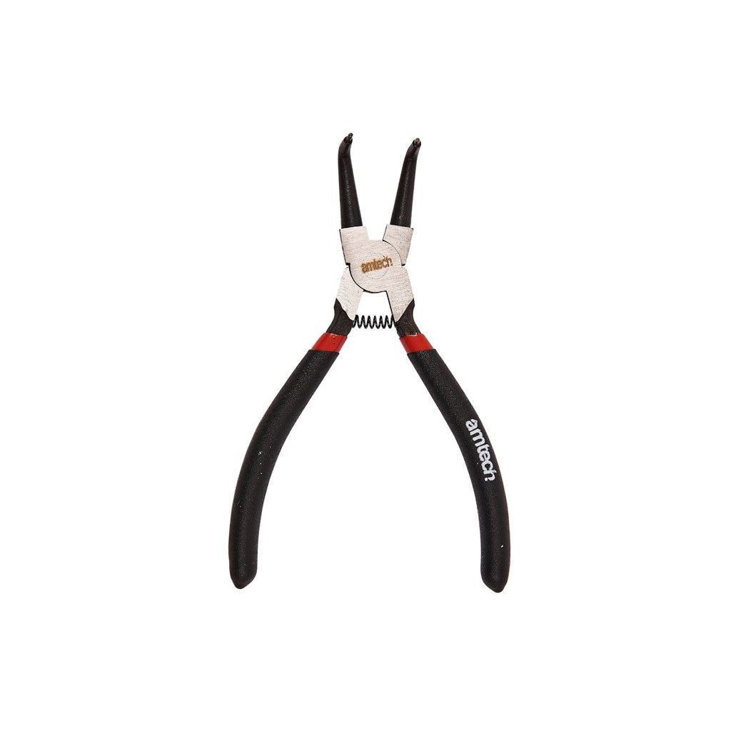 Amtech Circlip Pliers Internal Bent Drop Forged 6" 150mm Pliers - W5950