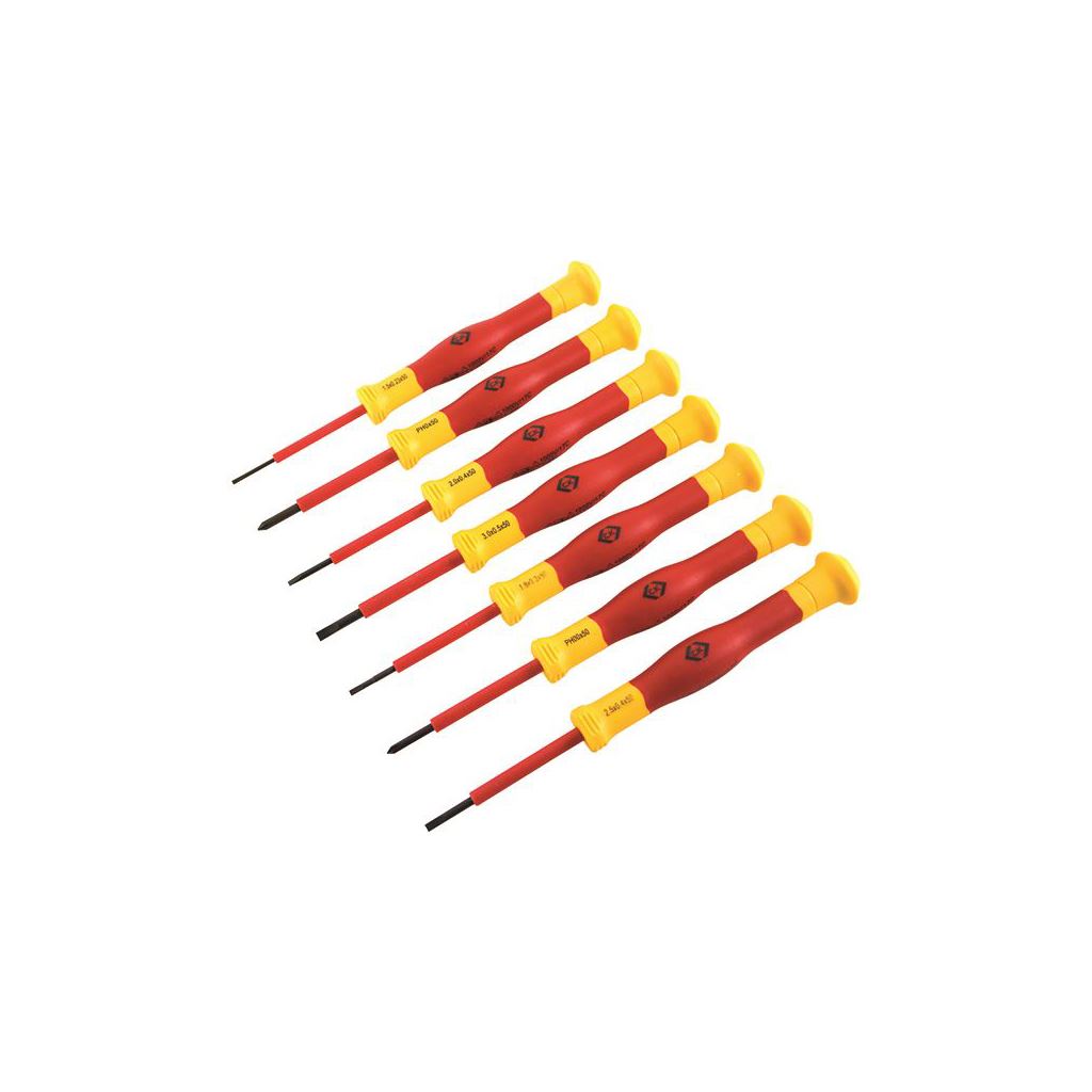 CK Tools VDE Precision Screwdriver Set of 7 T4897