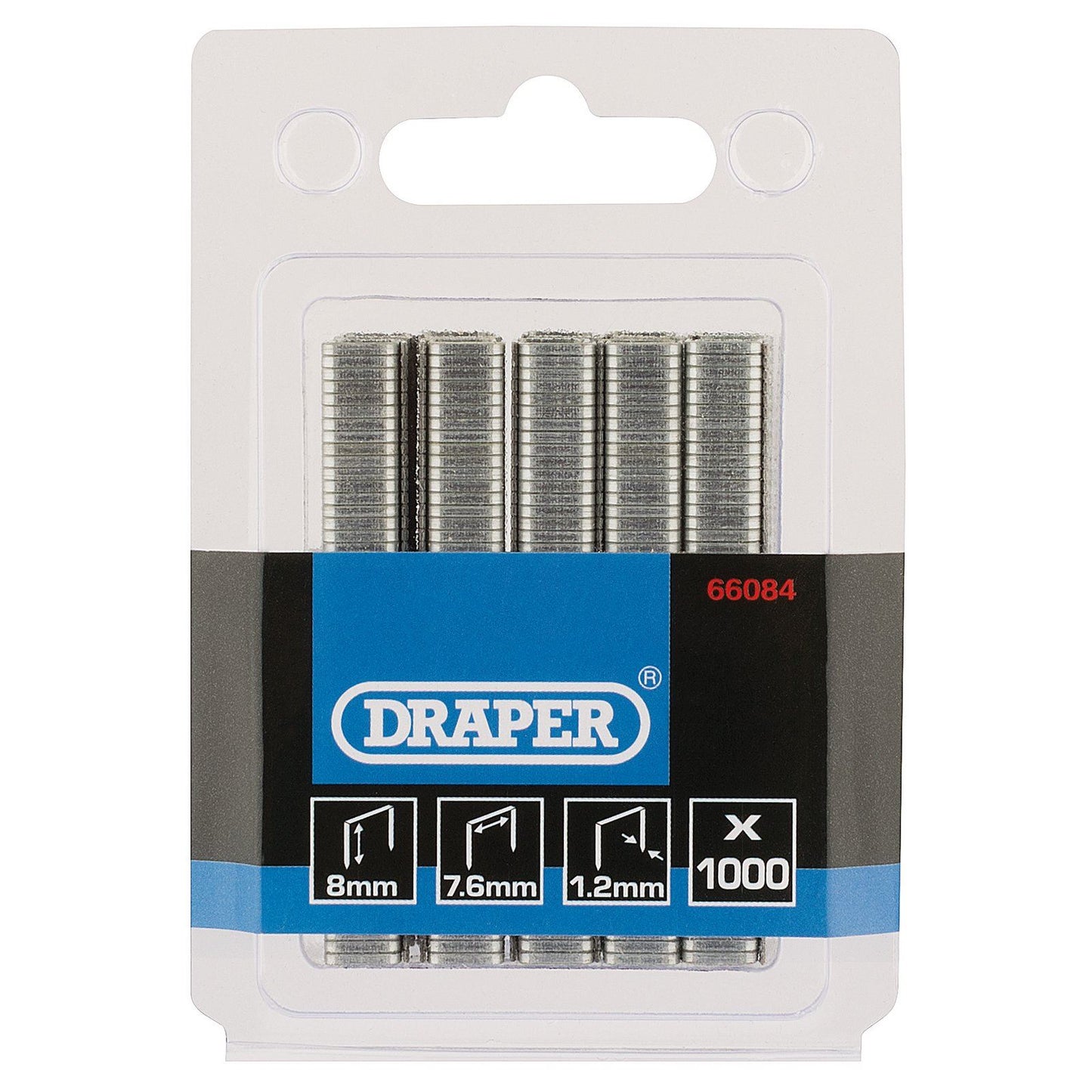 Draper 1000 Staples (8mm) ST3/B/FS8 - 66084