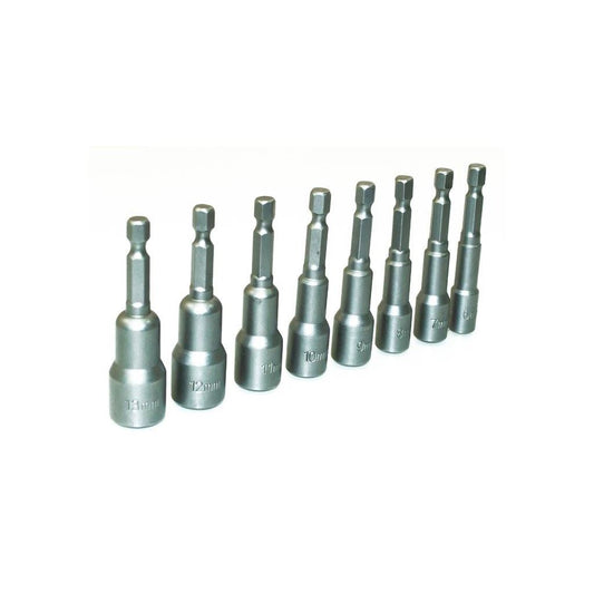 Amtech 8 Piece metric magnetic hex nut driver set - I5725