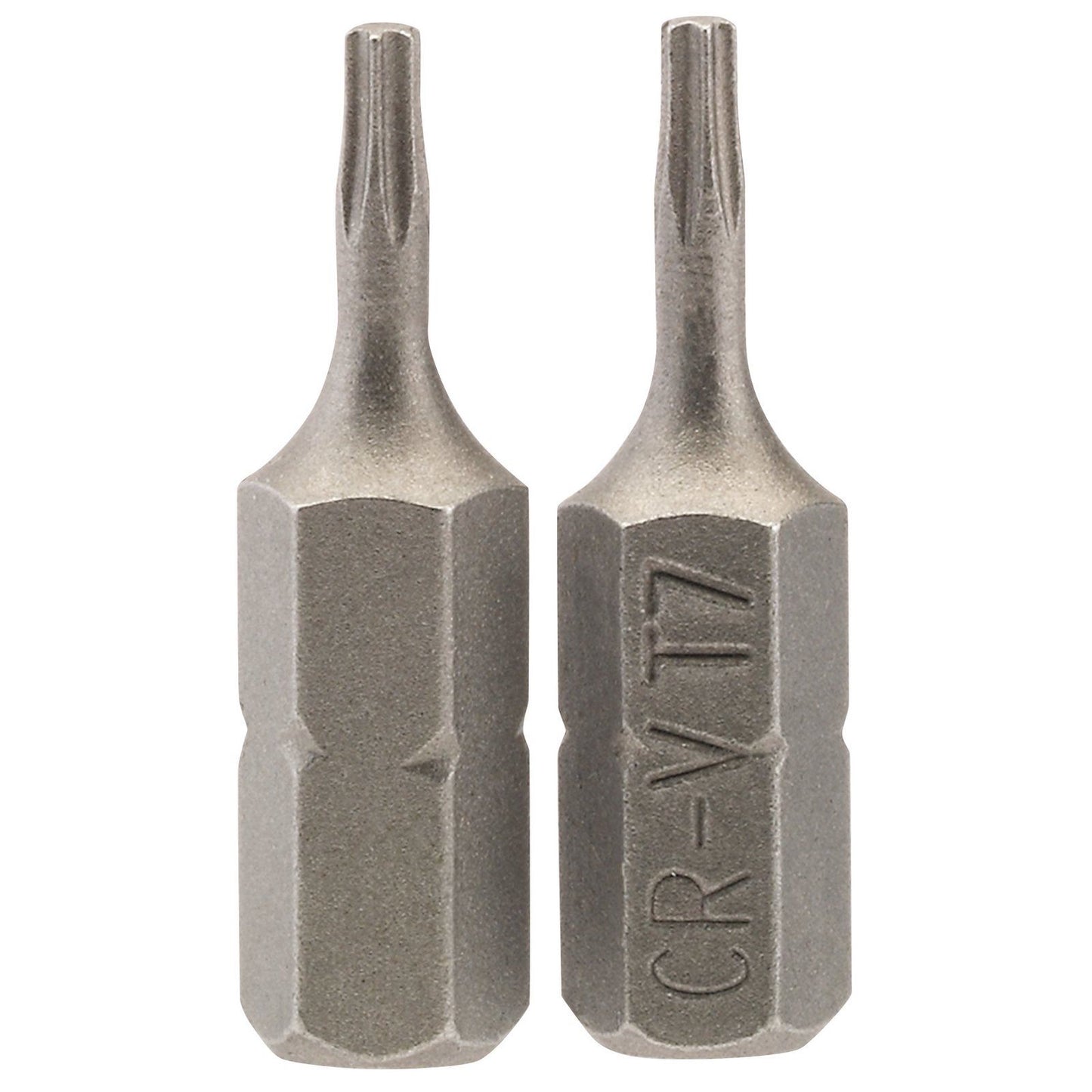 GENUINE Draper T7 1/4" Hex. Draper TX-STAR® Insert Bit 25mm Long x 2 | 66421