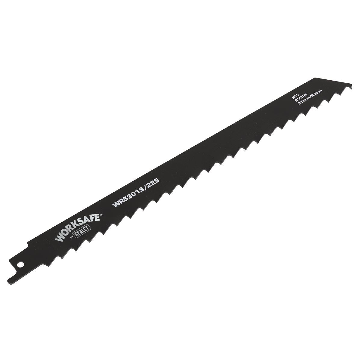 Sealey Reciprocating Saw Blade 225mm 3tpi - Pack of 5 WRS3019/225