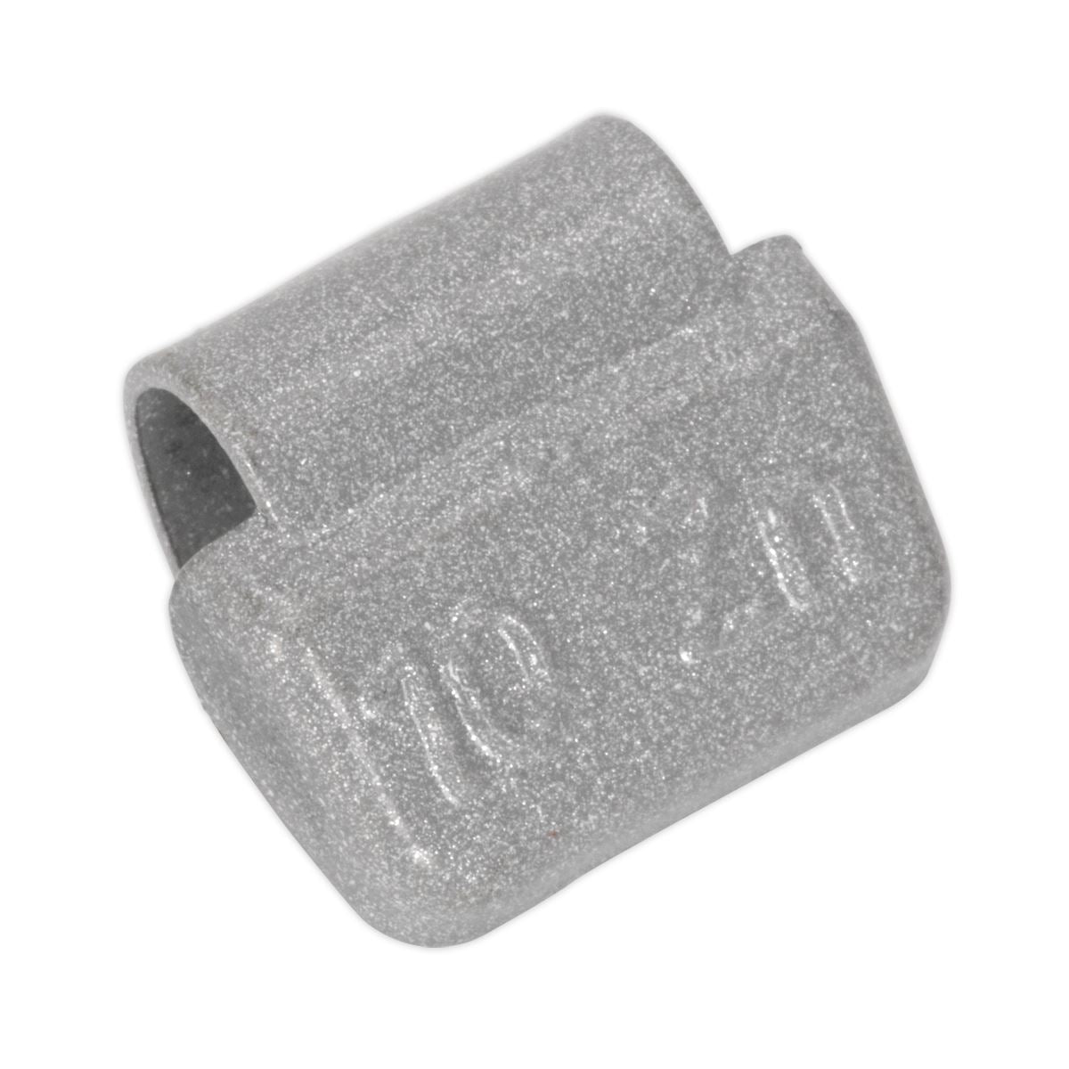 Sealey Wheel Weight 10g Hammer Plastic Coat Zinc Alloys Pk 100 WWAH10