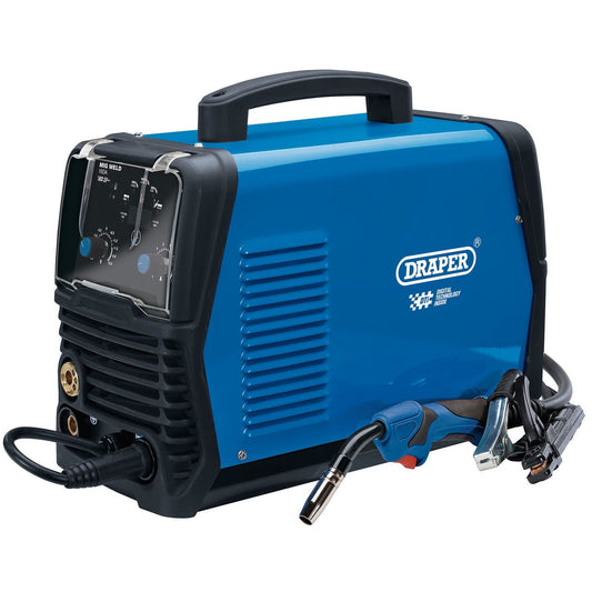 Draper Gas/Gasless 160A AC/DC MIG Aluminium Welder MWA160A (70048)