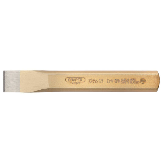 Draper Expert 18mm x 125mm Flat Cold Chisel -No. 51596